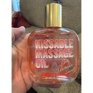 Victoria's Secret Kissable Massage‎ Oil Cherry Cocktail Scent 100ml 3.4oz New